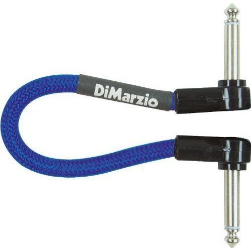 DIMARZIO DEP17J06RR-EB PATCH CABLE RIGHT ANGLED JACK ELECTRIC BLUE