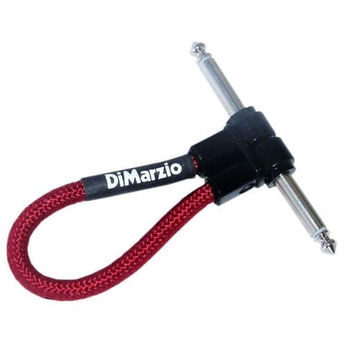 DIMARZIO EP17J06RRRD JUMPER CABLE JACK 15CM ROUGE