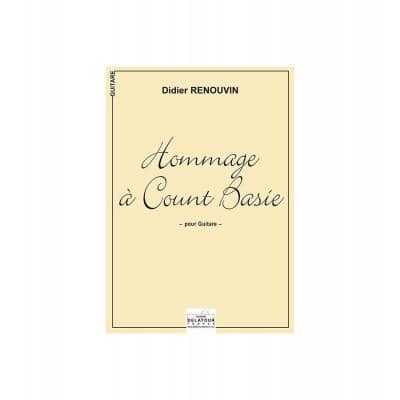 RENOUVIN DIDIER - HOMMAGE A COUNT BASIE POUR GUITARE