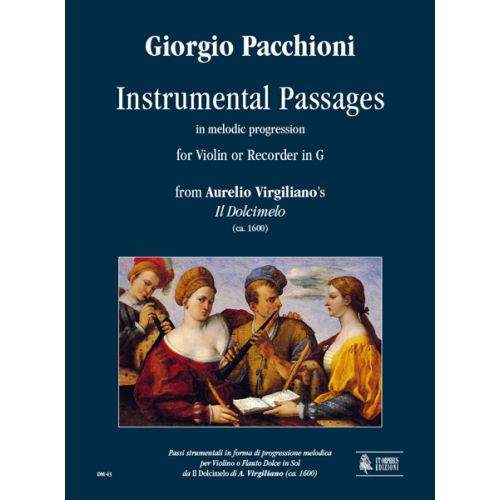 PACCHIONI GIORGIO - INSTRUMENTAL PASSAGES IN MELODIC PROGRESSION (VIRGILIANO)