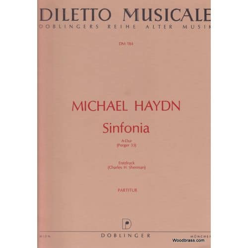 DOBLINGER HAYDN MICHAEL - SINFONIA A-DUR P 33 - CONDUCTEUR