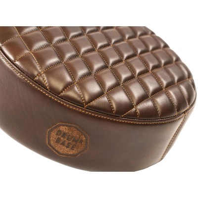 RLST-BRWN - Assise en Cuir Véritable - Marron