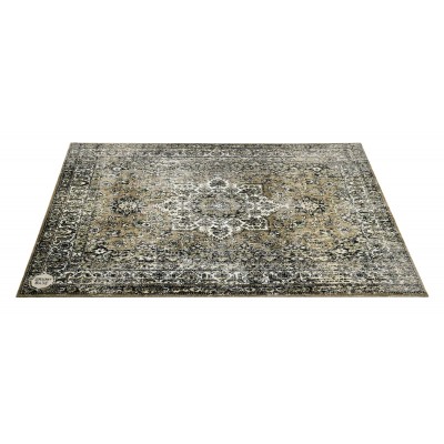 DRUM N BASE Tapis Vintage Persian 1.85 X 1.60M Antidérapant - Green