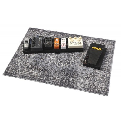 VPA-GRY VINTAGE PERSIAN PEDALAMP 80 X 60CM ANTI-SLIP GRAY