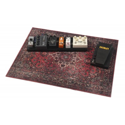 DRUM N BASE VPA-ORD VINTAGE PERSIAN PEDALAMP 80 X 60CM ANTI-SLIP ORIGINAL RED