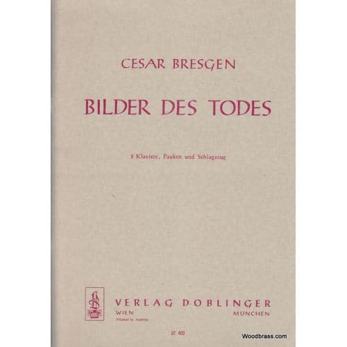  Bresgen C. - Bilder Des Todes - Deux Pianos & Percussions