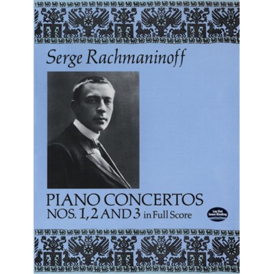 RACHMANINOFF S. - PIANO CONCERTOS 1, 2 & 3 - SCORE 