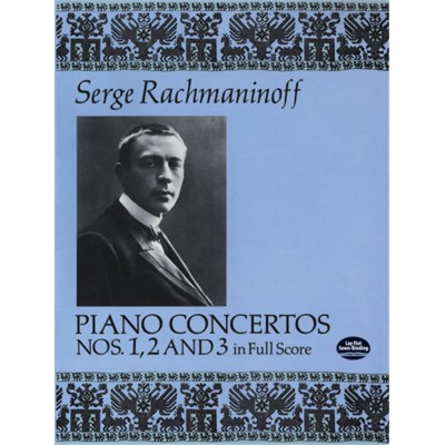 DOVER Rachmaff S. - Piano Concertos 1, 2 & 3 - Score