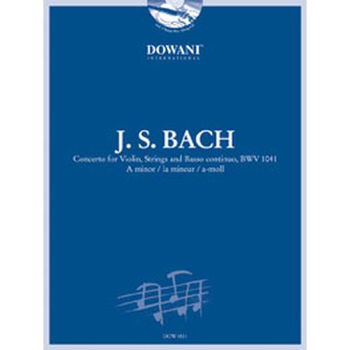 DOWANI BACH J.S. - CONCERTO BWV 1041 IN A MINOR - VIOLON, PIANO