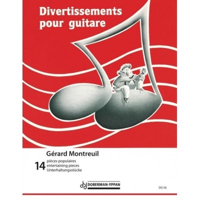  Montreuil Gerard - Divertissements Vol.1 Pour Guitare