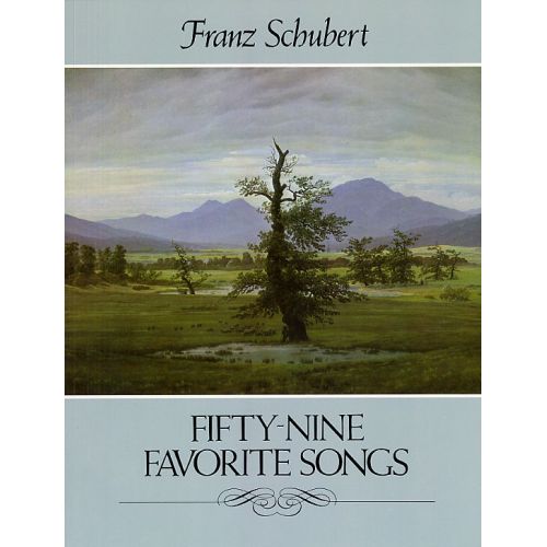 DOVER Schubert F. - FIFTY-nine Favorite Songs - CHANT-piano
