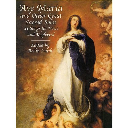 DOVER Ave Maria And Other Great Sacred Solos - Voice