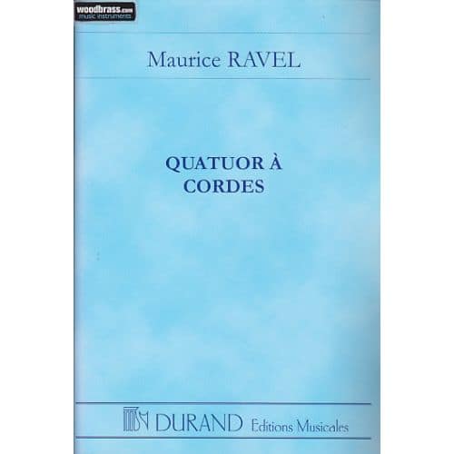 RAVEL M. - QUATUOR POUR 2 VIOLONS, ALTO ET VIOLONCELLE - CONDUCTEUR 