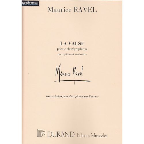 RAVEL M. - LA VALSE - 2 PIANOS