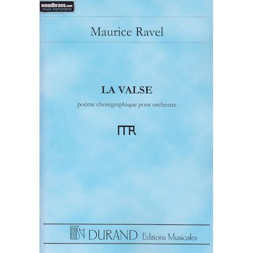 EDITION MAX ESCHIG RAVEL M. - LA VALSE - CONDUCTEUR POCHE 