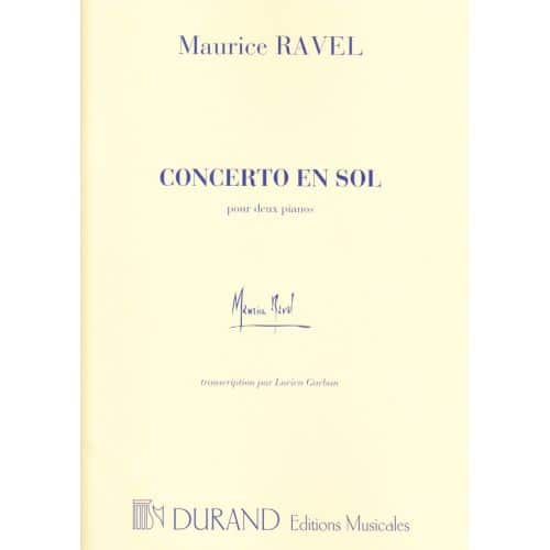 RAVEL MAURICE - CONCERTO EN SOL - 2 PIANOS