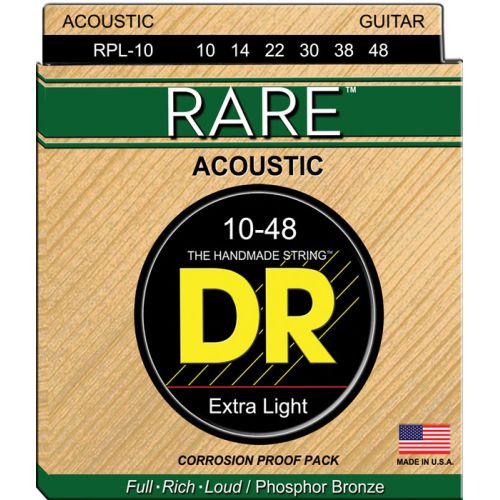 RPL-10 RARE PHOSPHORE BRONZE ACOUSTIC 10-48 LITE
