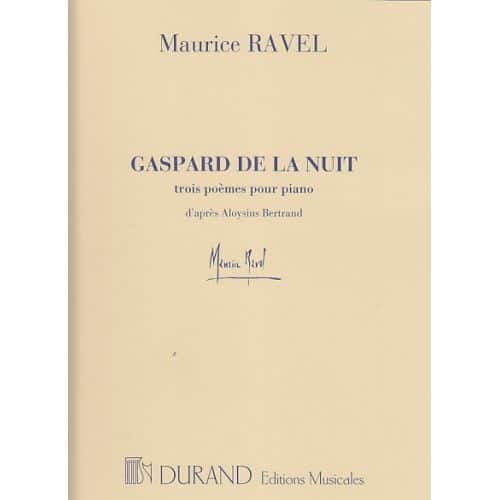 RAVEL M. - GASPARD DE LA NUIT - PIANO