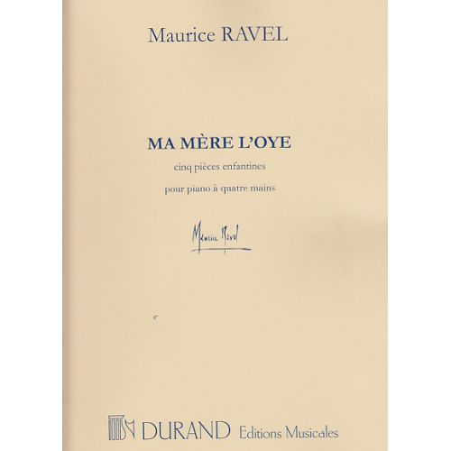 RAVEL MA MERE L'OYE PIANO 4 MAINS