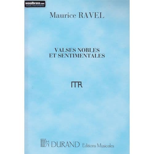 RAVEL M. - VALSES NOBLES ET SENTIMENTALES - CONDUCTEUR