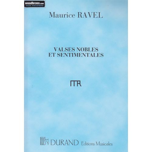 DURAND RAVEL M. - VALSES NOBLES ET SENTIMENTALES - CONDUCTEUR