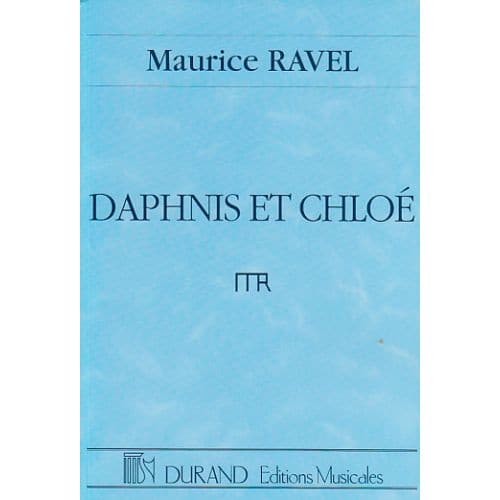 RAVEL MAURICE - DAPHNIS ET CHLOE - CONDUCTEUR POCHE