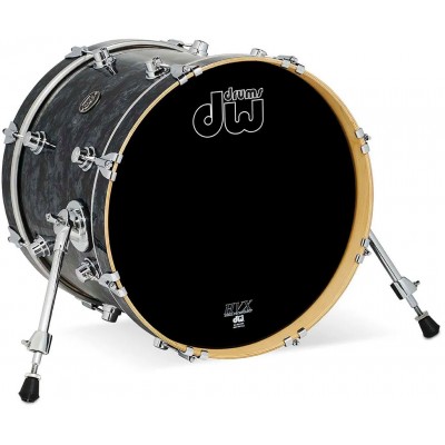 18X14 BASS DRUM PERFORMANCE FINISH PLY / SATIN OIL BLACK DIAMOND