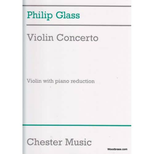 GLASS PH. - VIOLIN CONCERTO - VIOLON ET PIANO