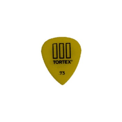 DUNLOP ADU 462P73 - TORTEX T3 PLAYERS PACK - 0,73 MM (VON 12)