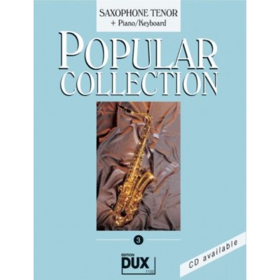 POPULAR COLLECTION 3 - SAXOPHONE TENOR & PIANO