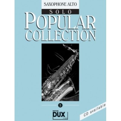 EDITION DUX POPULAR COLLECTION 3 - SAXOPHONE ALTO