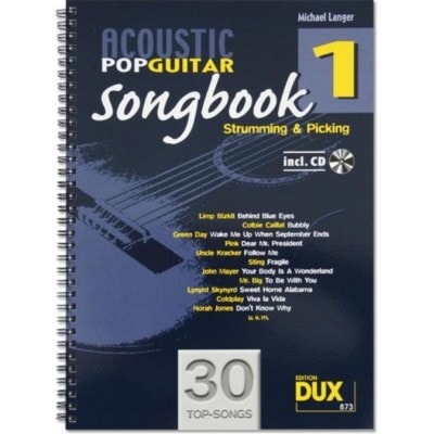 LANGER M. - ACOUSTIC POP GUITAR SONGBOOK 1