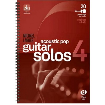 EDITION DUX MICHAEL LANGER - ACOUSTIC POP GUITAR SOLOS VOL.4
