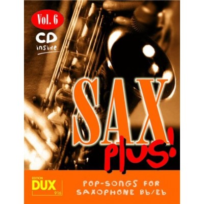 SAX PLUS! VOL.6 - POP SONGS FOR SAXOPHONE + CD