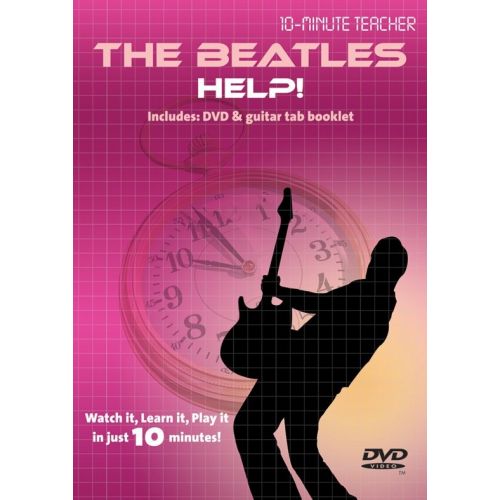 10-MINUTE TEACHER - THE BEATLES - HELP! [DVD] - GUITAR TAB