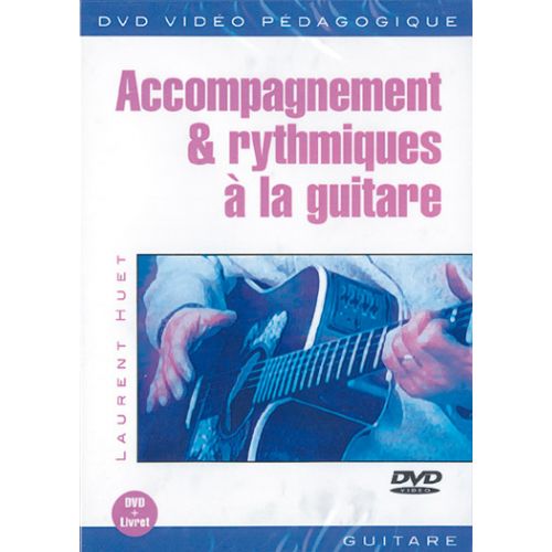 HUET LAURENT - ACCOMPAGNEMENT & RYTHMIQUES A LA GUITARE DVD