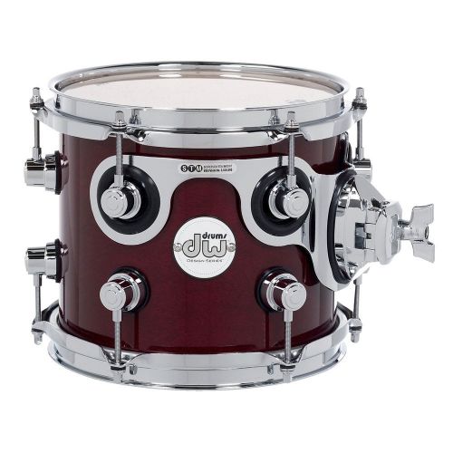 DW DRUM WORKSHOP Tom 8X7" Design Cherry Stain