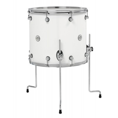 DW DRUM WORKSHOP Tom Basse 18X16" Design White Gloss