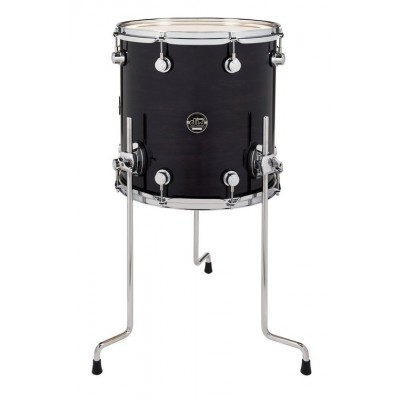 DW DRUM WORKSHOP Tom Basse 16X14 Performance Lacquer Ebony Stain