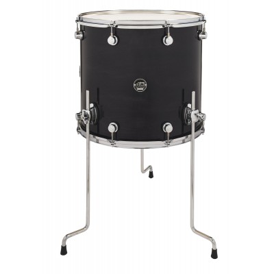DW DRUM WORKSHOP Tom Basse 18X16 Performance Lacquer Ebony Stain