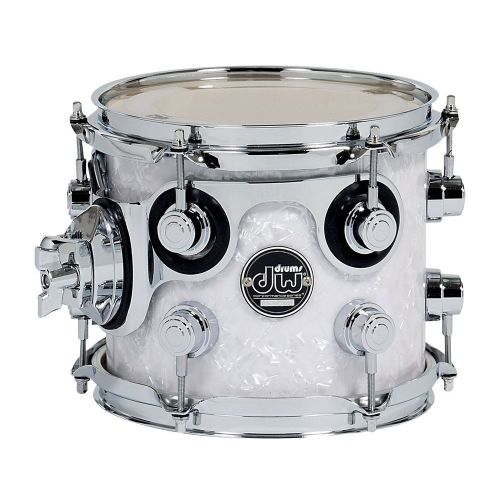 DW DRUM WORKSHOP TOM PERFORMANCE FINISH PLY / SATIN OIL WHITE MARINE PEARL