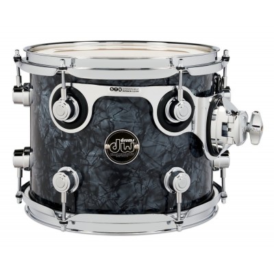 DW DRUM WORKSHOP Tom 10X8" Performance Black Diamond