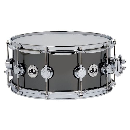 DW DRUM WORKSHOP COLLECTORS SERIES - LAITON BLACK NICKEL OVER BRASS 14X6,5"