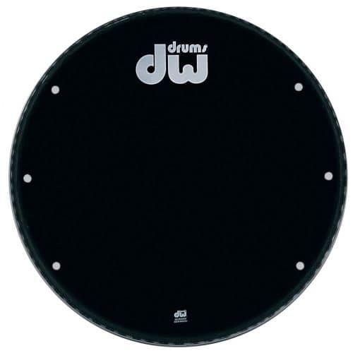 BASS DRUM HEAD EBONY 18