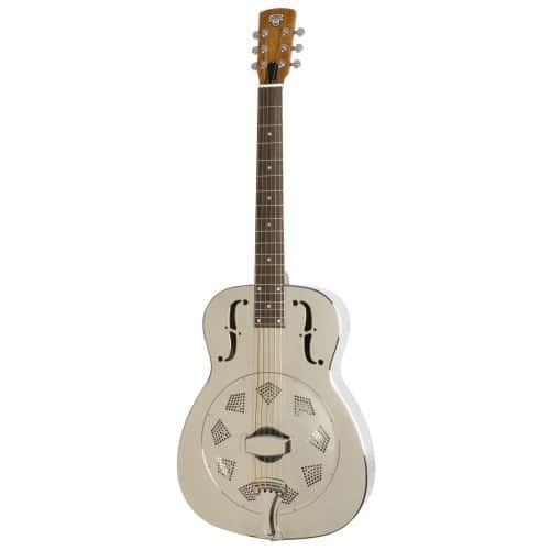 Dobro Hound Dog M-14 Metal Body Nickel