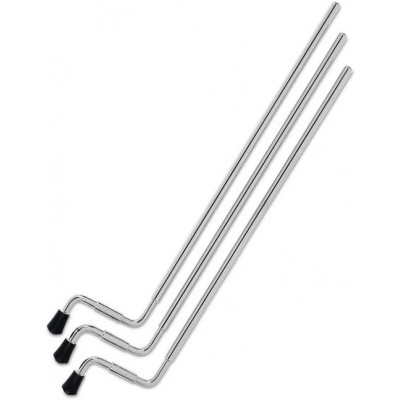 ALUMINUM FLOOR TOM LEG CHROME 