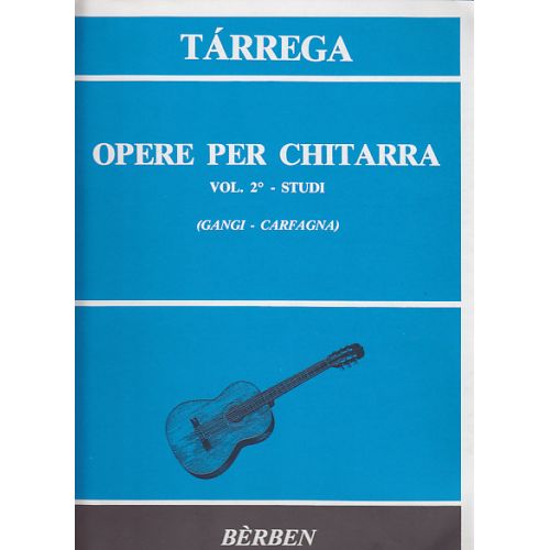  Tarrega Francisco - Opere Per Chitarra Vol.2 Studi