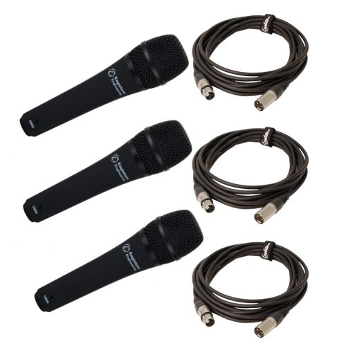 EAGLETONE 3 X DM66 + XLR CABLES