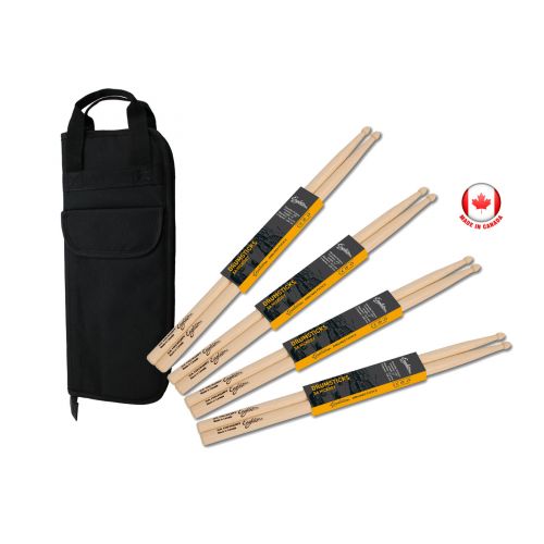 EAGLETONE PACK 5A HICKORY (X4) + HOUSSE