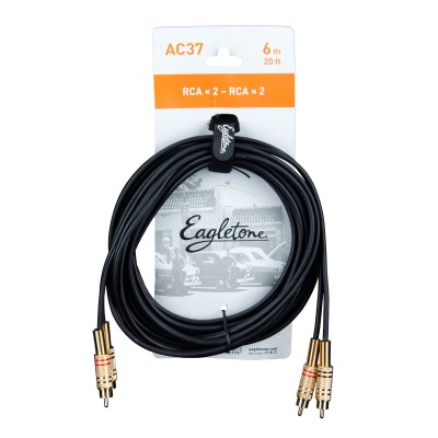 EAGLETONE AC37 - 2 RCA / 2 RCA - 6M